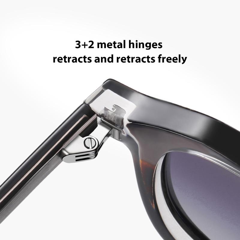 1Pcs New Fashion Trend Design Sense Board Sunglasses Retro Polygon Polarized Sunglasses Anti-Blue Light Glasses