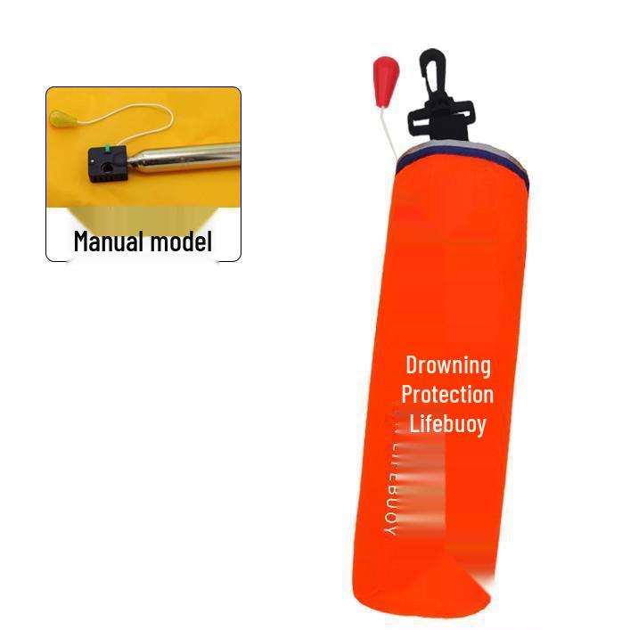Automatic Inflatable Fishing Life Jacket & Lifebuoy Ring for Drowning Protection