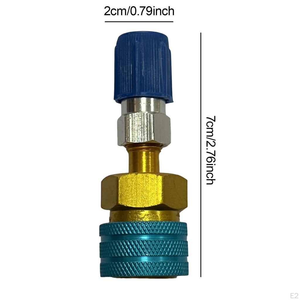 QC1234L+13LS5V1 R1234yf Adapter Accessories Vehicles Low Side Connector for Car Air Conditioning