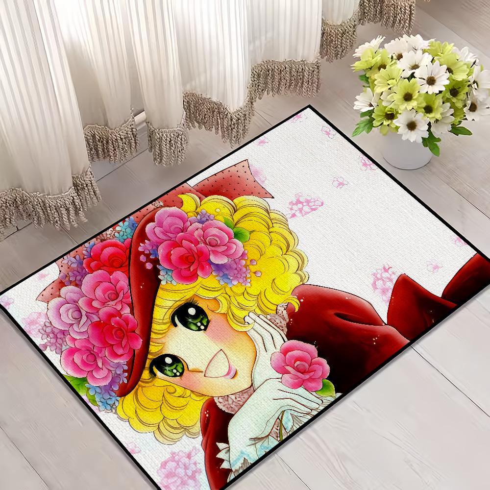 cute cartoon c-Candy Candy Anime Kurin Home Bedside Rug Kitchen Floor Mat Hallway Balcony Carpet Entrance Doormat hogar Decor