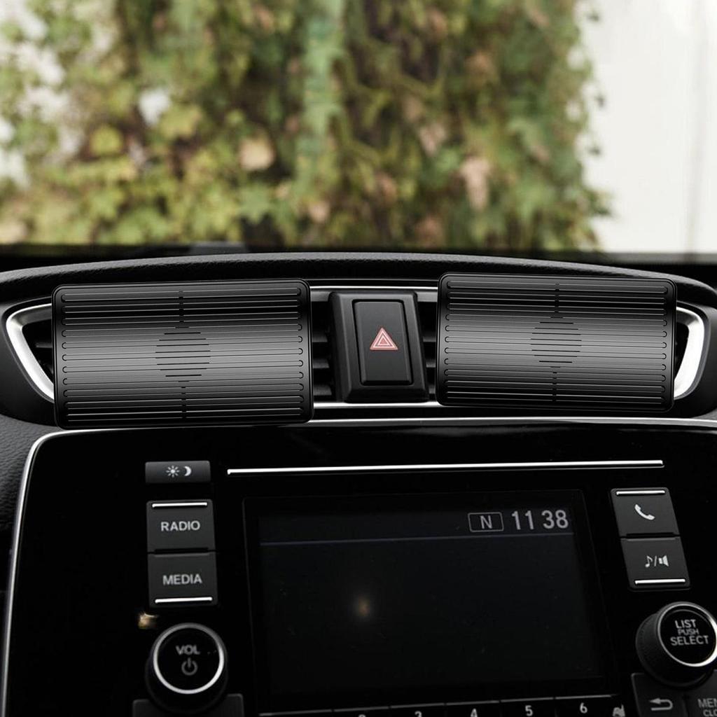 Car Air Conditioning Deflector Vehicle Air Conditioning Deflector Wind Shield 2 Pieces Baffle Redirector Easy Install With Clip