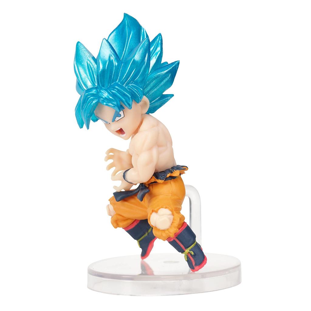 Bandai Namco Dragon Ball Super Super Saiyan Blue Super Saiyan Blue Super Saiyan Dragon Ball Adverge Figures Set of Goku, Vegeta, Broly, Piccolo,