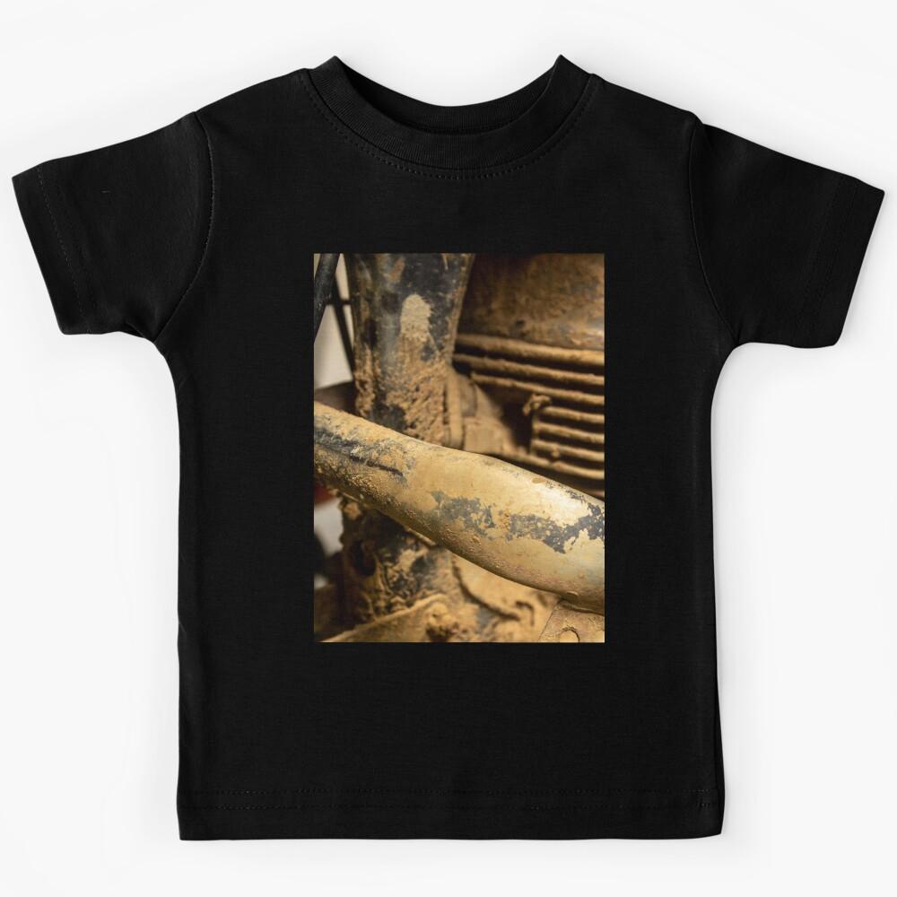 old motorbike engine Kids T-Shirt 160