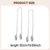 2Pcs Bib Towel Holder Clips Lanyard Neck Strap Fixing Clip Napkin with Chains for Drawing