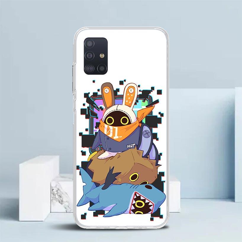 Zenless Zone Zero ZZZ Bangboo Soft Cover for Samsung Galaxy A12 A22 A32 A52 A72 A02S Phone Case Note 20 Ultra 10 S10 Plus A51 A7