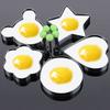 Stainless Steel Fried Egg Shaper Mould Maker Breakfast Baking Pancake Mold Creative Cake Tool Baking Cooking Kitchen Gadgets