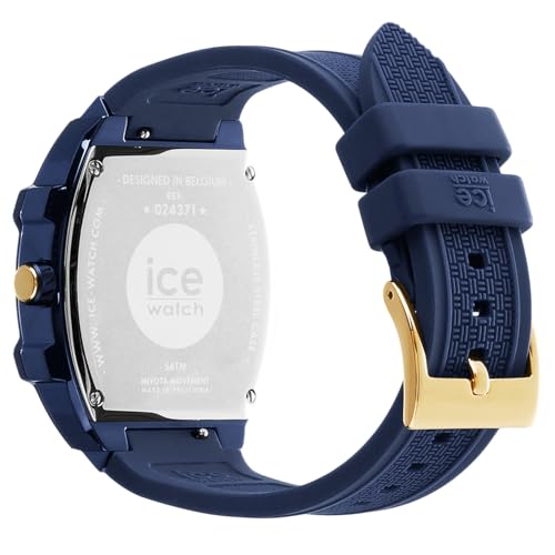 Ice-watch Men's Watch 024371 ICE boliday Gold Blue Skeleton Steel Medium Multifunction