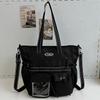 Schoolbag for Children Elementary School Students  Girls Junior High School Students  Large Capacity Color Blocking Backpacks  Backpacks