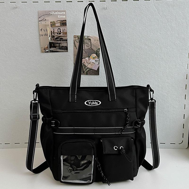 Schoolbag for Children Elementary School Students  Girls Junior High School Students  Large Capacity Color Blocking Backpacks  Backpacks