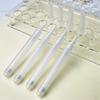 10Pcs Reusable Empty Marker Soft Brush Tip Refillable Empty Acrylic Paint Pen Clear Pen Rod Multipurpose Drawing Tool