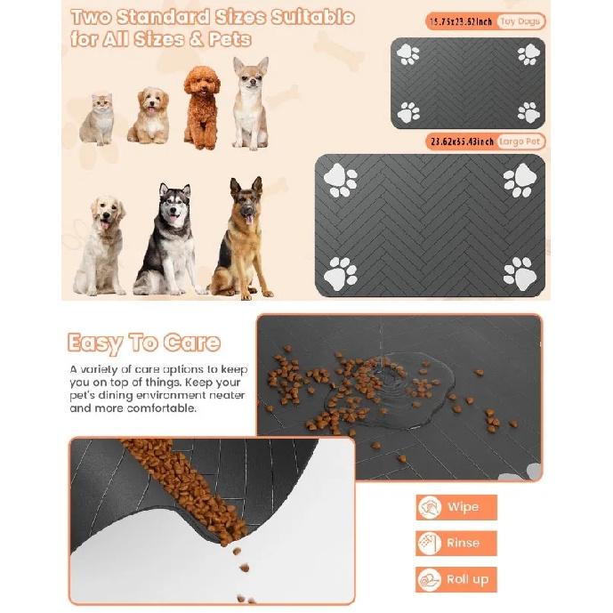 VIKAMA Pet Floor Mat Cute Nest Mat Waterproof Quick-Drying No-Wash Special Sleep Mat Cat And Dog Pet Mattress