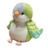 25cm Parrot Bird Doll Hand Puppet Plushie Stuffed Cartoon Animal Interactive Tell Story Education Prop Comforting Gift