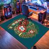 Portuguese Heritage Emblem Carpet Living Room and Bedroom Mats Home Decor Christmas Gifts Office Chair Cushion Bathroom Mat