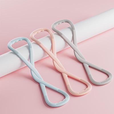 Banda de Resistencia en Forma de 8 para Mujer para Ejercicio de Espalda y Estiramiento de Yoga