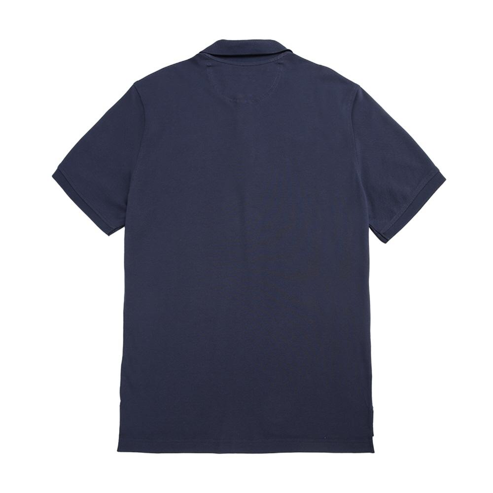 BROOKS BROTHERS Henley Embroidery Polo Shirt (Navy) (Bbntmm3067Qem)