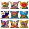 Popular Logo W-Wiggle Pillow Cover For Bedroom Room And Living Room Sofa Decorative Cushion Cover