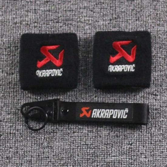 Universal 7x7cm Motorcycle Front Fluid Brake Clutch Reservoir Socks Motocross Scooter Motor Reservoir Tank Cup Protective Case A