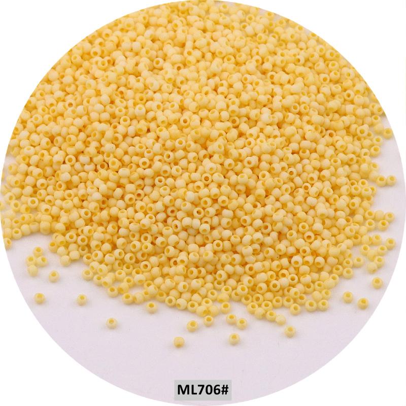 

Золотистый 15/0 японский бисер 1,5 мм однородный металлический бронзовый круглый спейсер стеклянные бусины для изготовления украшений своими руками, аксессуар для одежды 1.5mm 1680Pcs