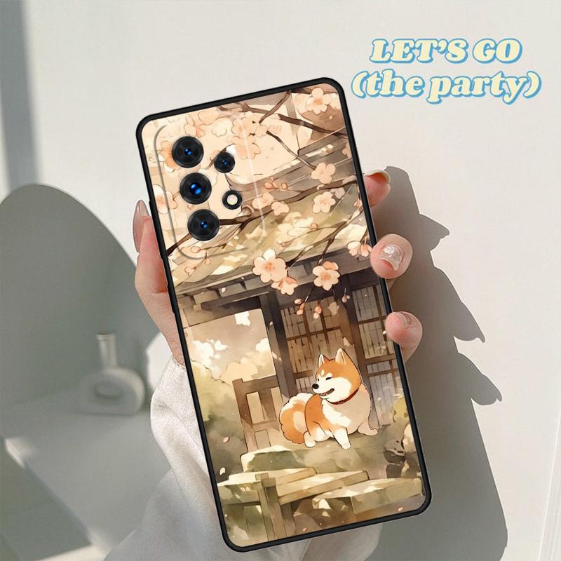 Custodia per telefono Cane Shiba Inu Animale Per Samsung Galaxy A42 A31 A40 A51 A71 A32 A80 A91 A52 A72 A73 A20e A21S A50 A70 A11 A12 Cover
