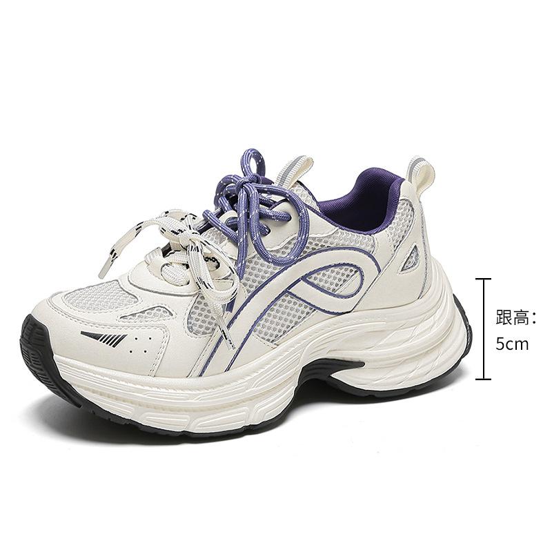 Strictly selected 2025 platform shoes women's shoes are versatile in summer, and the soft soles of new women's shoes are not tiring.