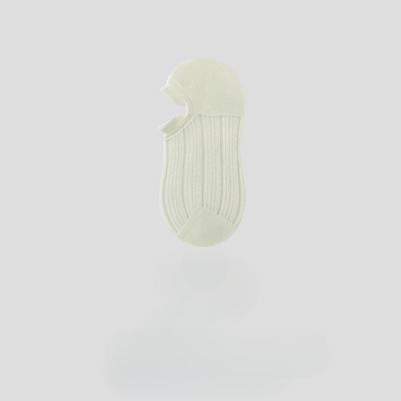 

Женские весенне-летние легкие однотонные простые носки-невидимки с вертикальным бортиком, не скользящие 1 pair зелёный