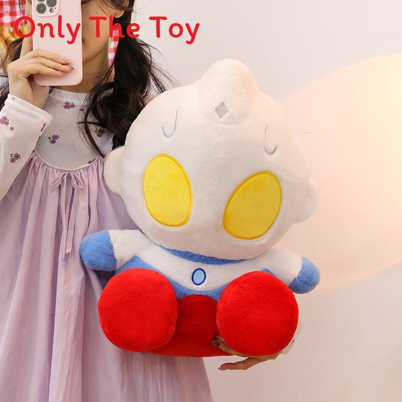 Ultraman Cartoon Plush Pillow With Short Plush Material For Kids And Adults