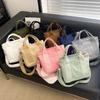 2026 Autumn Winter Quality Fashi Multilayer Pocket Women Canvas Tote Bag for Women Designer Simple Lady Handbags Shoulder Bag