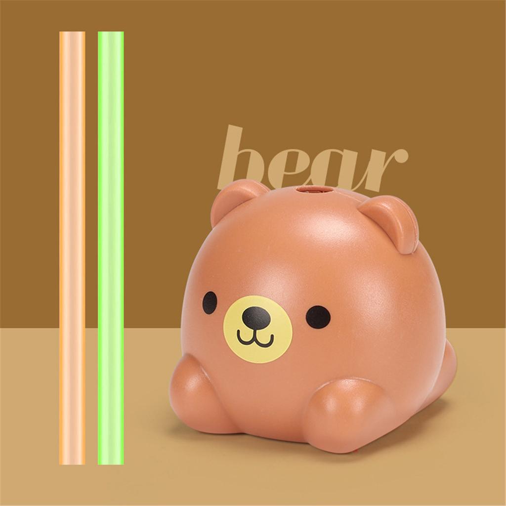 Cartoon Animal Drinking Sound Straws Talking Straws With Water And Liquid Sensors And 9 Interesting Sound Effects, Children'S Gifts For Children