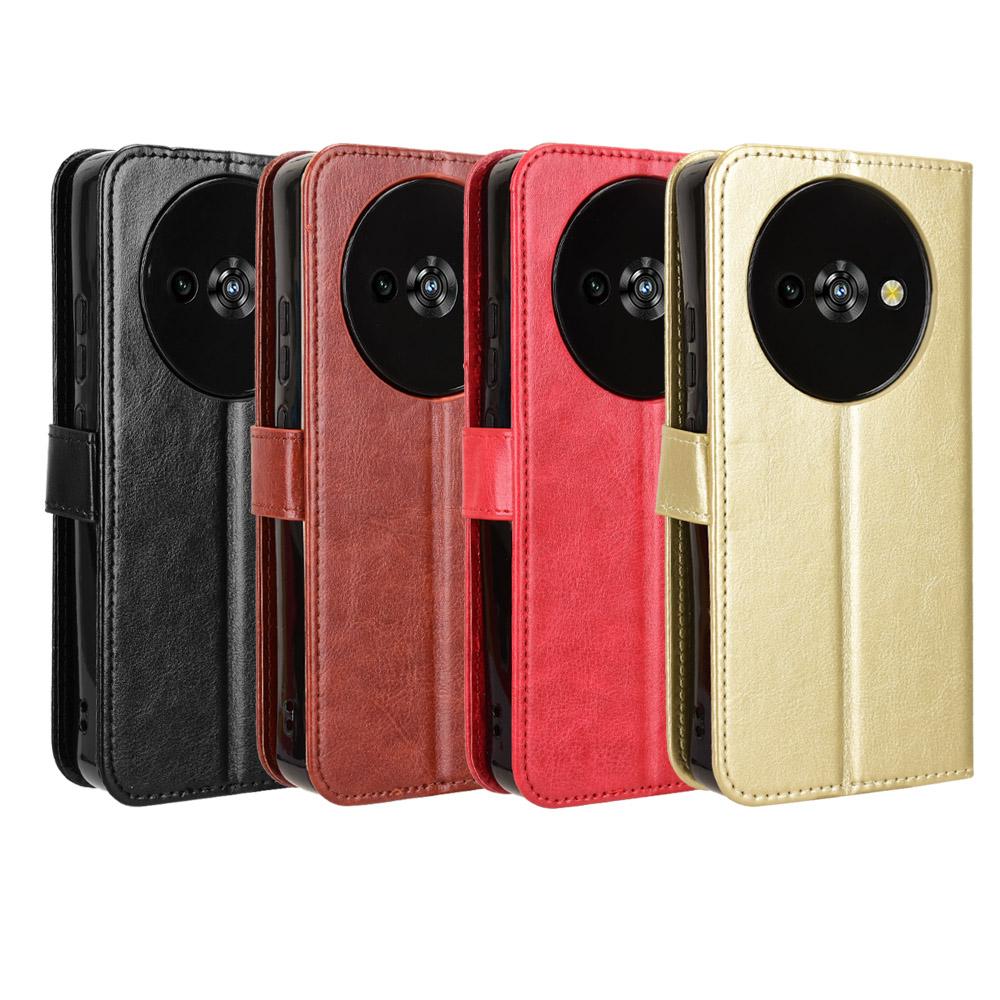 Per Oukitel C59/C59 Pro Custodia a Portafoglio con Supporto e Slot per Carte – Cover in Pelle Flip Antiurto, Antipolvere, Business Heavy Duty