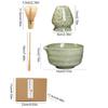 Matcha Set Japanese Tea Set Ceramic Matcha Bowl with Spout Exquisite Bamboo Chasen Matcha Spoon Matcha Accessories