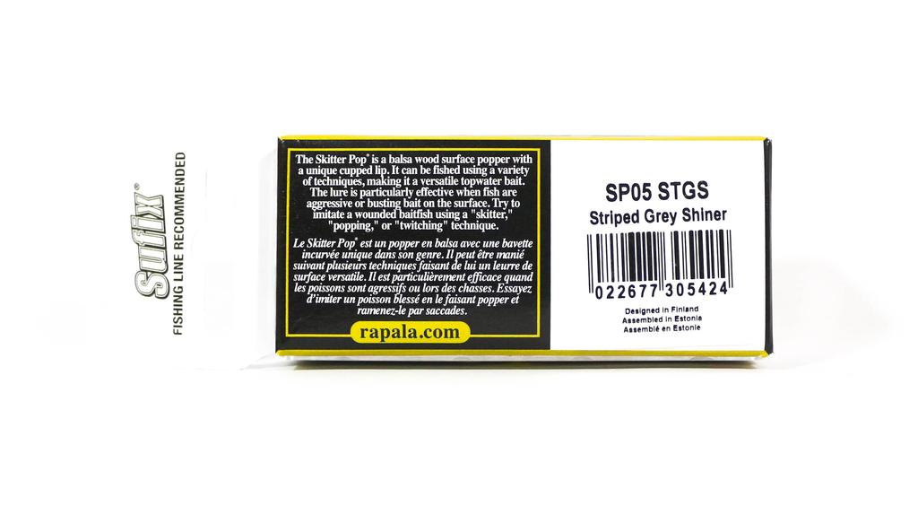 Rapala Popper Skitter Pop Floating Lure SP05/STGS (5424)