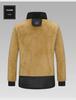 Men's Thick Plush Cotton Jacket, Large Size, Year-Round Warm Casual Coat