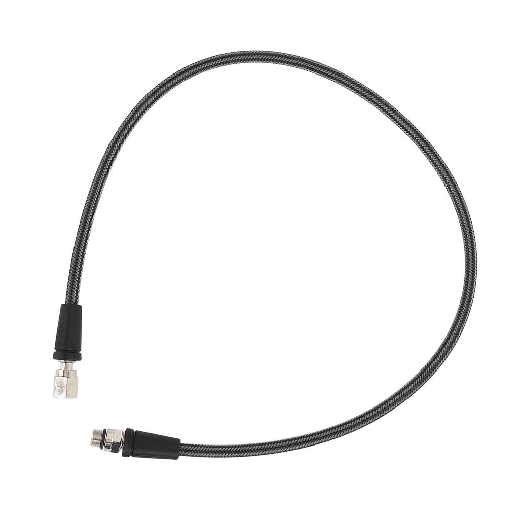 Scuba Diving High Pressure Hose 80cm Carbon Fiber Braiding Flexible Diving Pressure Gauge Hose for B