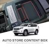 For Toyota Land Cruiser Prado 150 FJ150  Auto Armrest Box Storage Tray Organizer Coin Car Interior Accessories Black