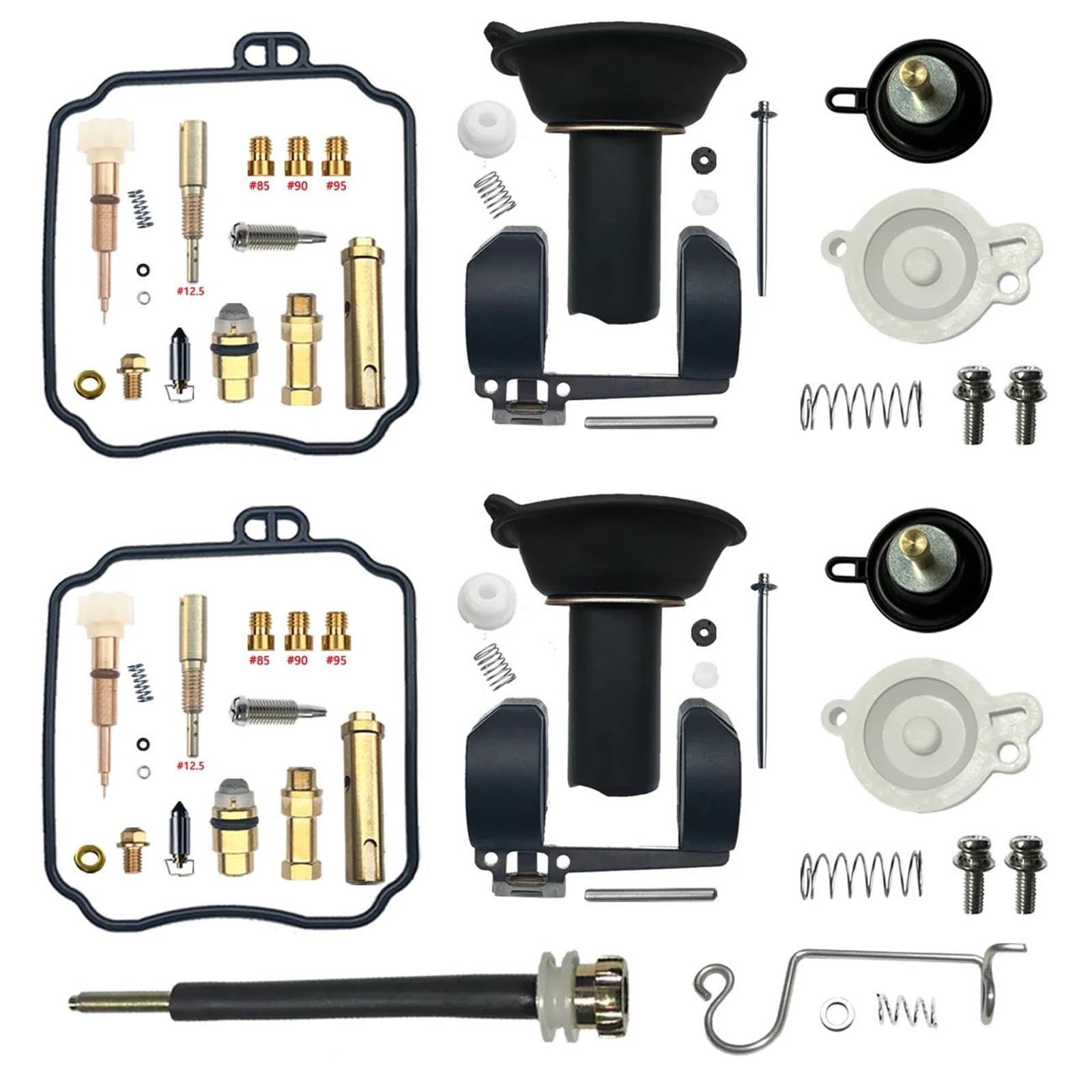 

Carburetor Fit For Yamaha Dragster XVS400 4TR/5KP Dragster DS400 Float Vacuum Diaphragm Air Cut Parts Motorcycle Carburetor Repair (ALL1) ALL1