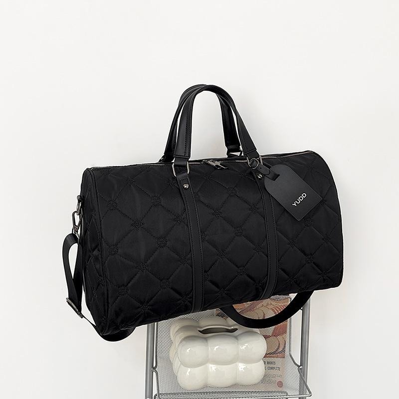 Travel Bag Rhombus Large-capacity High-end Business Travel Luggage Cross-border Explosion Can Be Set Trolley Case Lightweight Shoulder Bag