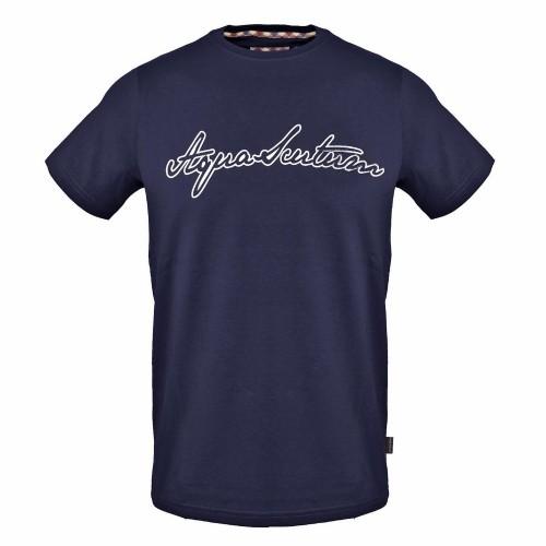 Aquascutum Mens Script Regular T-Shirt