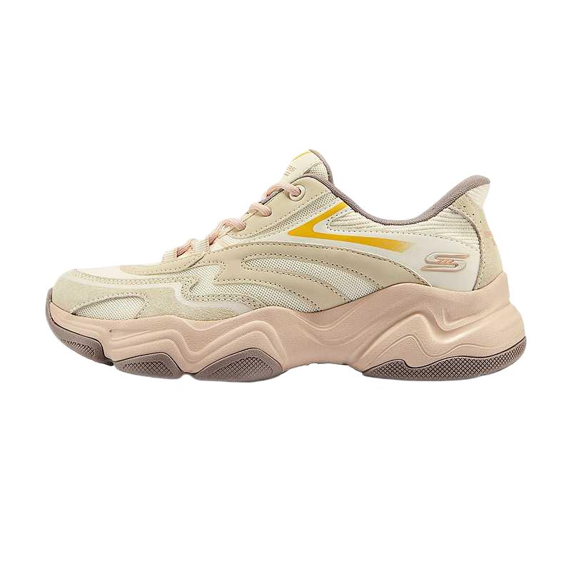 Skechers DLites Solid Color Low-Top Dad Shoes Women sneakers 117692-NTPK 35.5
