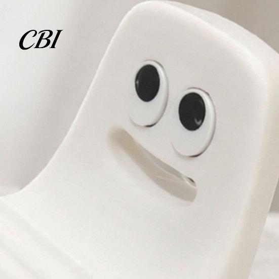Anti-slip Phone Stand 3D Printed Holder, Ghost Chair Shape Compact Stand, Kitchen Holder Portable Anti-Slip Decorative for Home Office Travel
