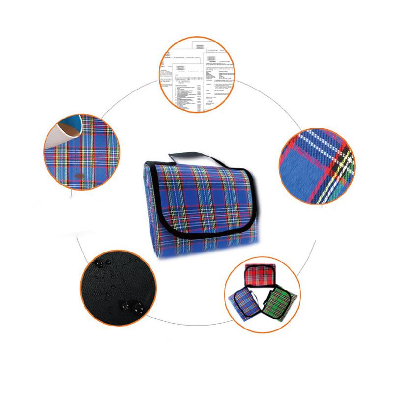 Camping Mat Plaid Folding Camping Mattress Baby Climb Outdoor Waterproof Beach Picnic Blanket