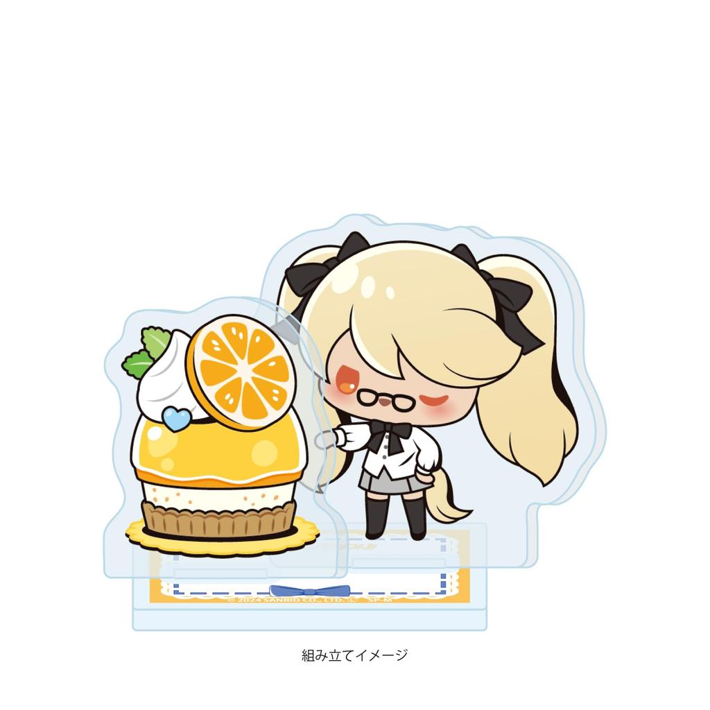 SHOW BY ROCK 39 Sweets Ver. Retrie [Mini Character Illustration] Acrylic Stand Plate