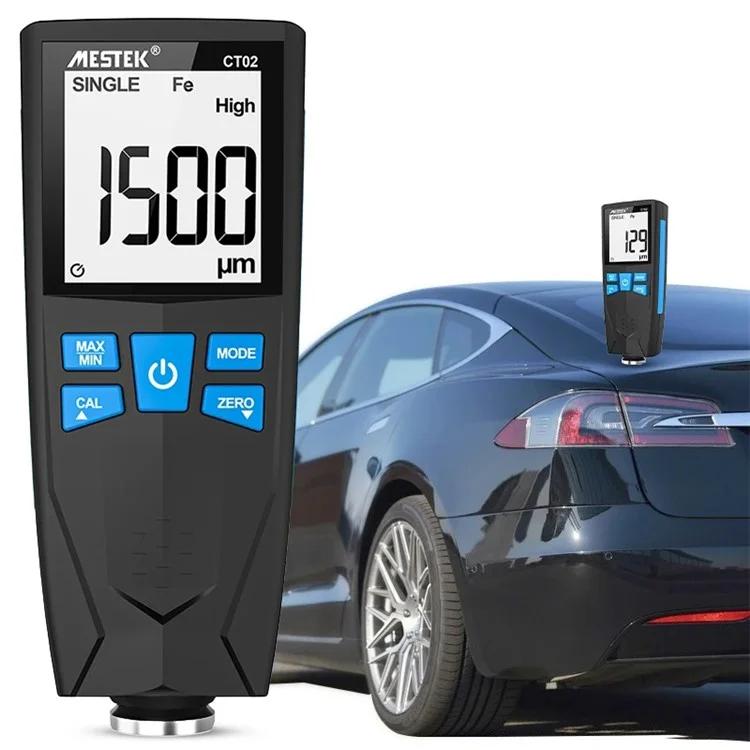 

Цифровой толщиномер покрытия CT02, измеритель толщины Fe / NFe 0-1500 мкм, базовая модель