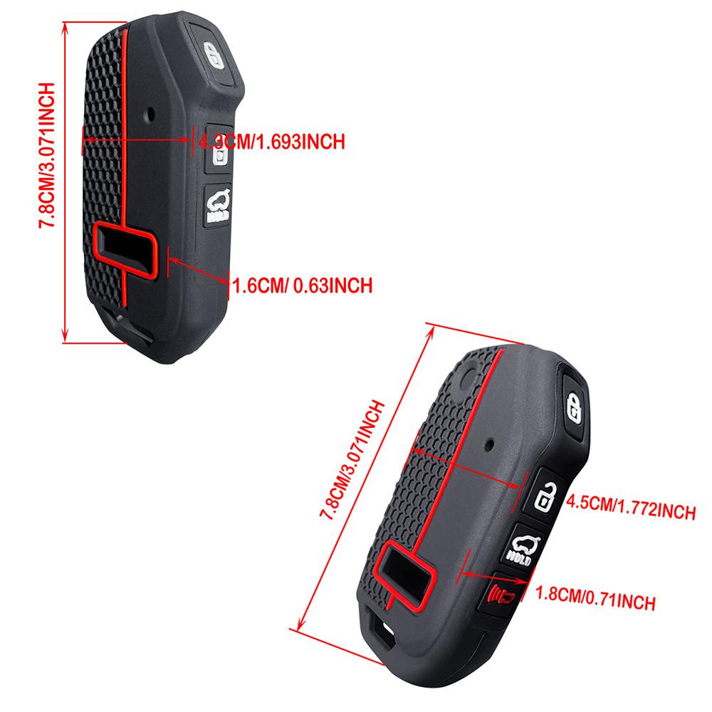 Car Key Fob Case Cover For Kia Soul Sportage Niro Ceed Xceed Telluride Carnival Sorento Proceed Sports Cerato K3 K5 Seltos Sonet