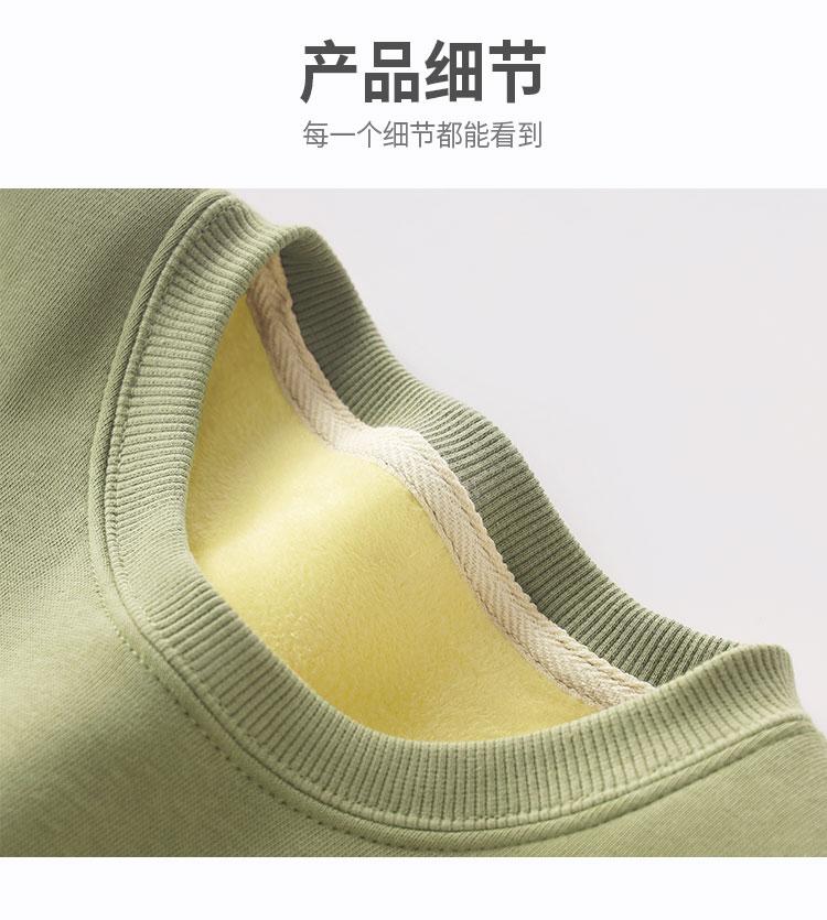 Children's New Year's Clothing Spring Hoodie with Fleece for Boys