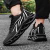 Autumn new versatile trend fashion casual shoes four-color flame breathable heightening mesh sneakers