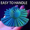 3D Colorful Gear Ball Figurine: Rotating Creative Toy for Kids
