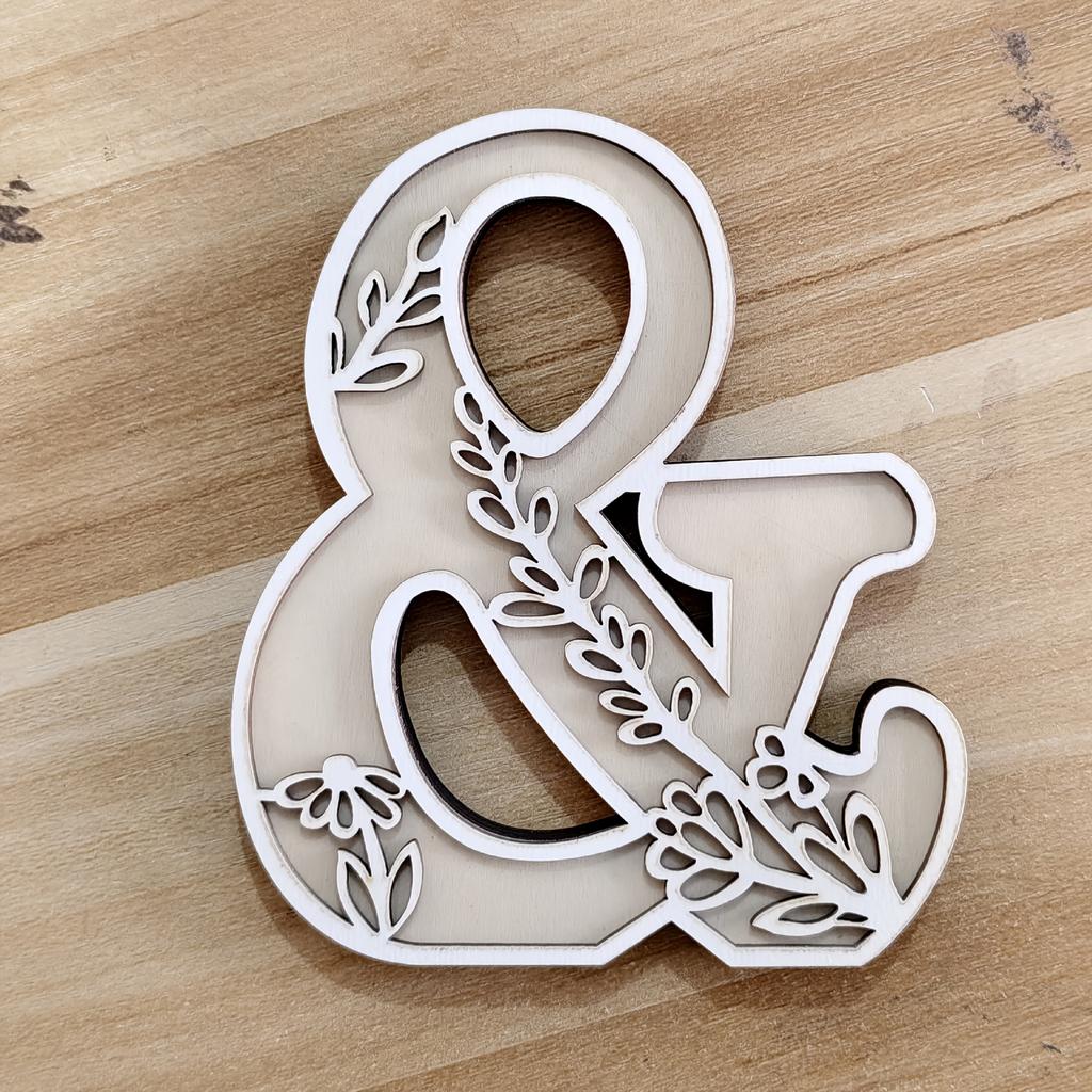 26-piece Letter-shaped Decorative Art Items for DIY Weddings, Birthdays, Parties, Home Decoration, Personalized Name Design