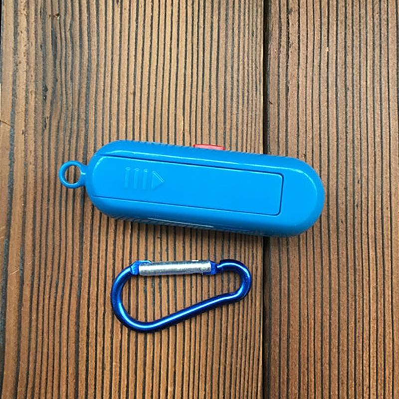 Mini Keychain Pocket Torch Battery Powered LED Light Flashlight Lamp, Strong Light Small Keyring Light Torch Flashlight