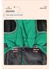 Warm Reflective Dog Coat with Harness - Thickened Cotton for Autumn/Winter