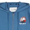 Coach X White Rabbit Striped Cartoon Print Zipper Hoodie Unisex Hoodies Mixed-Blue CG263-BL